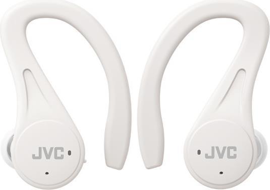 JVC 19-HAEC25TWU In-ear Bluetooth Handsfree Ακουστικά με Αντοχή στον Ιδρώτα και Θήκη Φόρτισης Λευκά