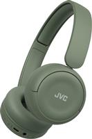 JVC 19-HAS59WGU Ασύρματα-Ενσύρματα On Ear Ακουστικά με 50 ώρες Λειτουργίας Χακί