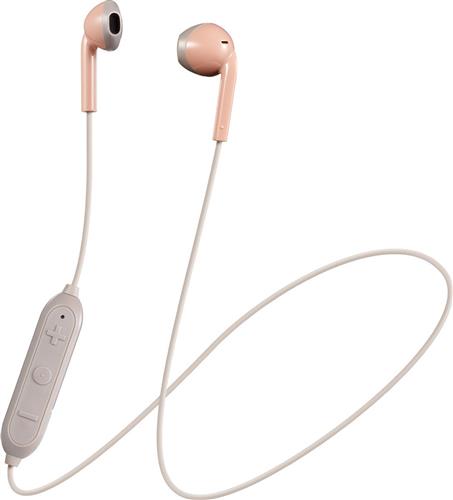 JVC Earbud Bluetooth Handsfree Ακουστικά με Αντοχή στον Ιδρώτα Ροζ 19-HAF19BTPTE