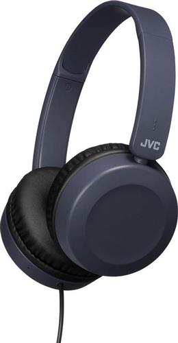 JVC Ενσύρματα On Ear Ακουστικά Navy Μπλε 19-HAS31MAE