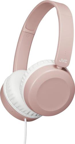 JVC Ενσύρματα On Ear Ακουστικά Ροζ 19-HAS31MPE