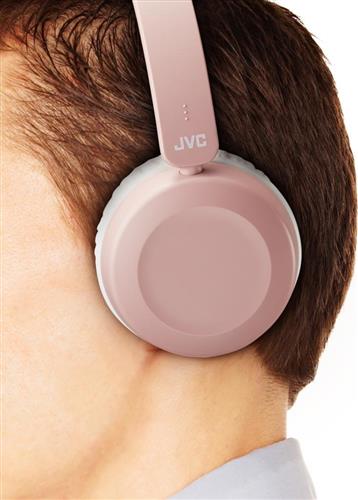 JVC HAS31M Ενσύρματα On Ear Ακουστικά Ροζ 19-HAS31MPE