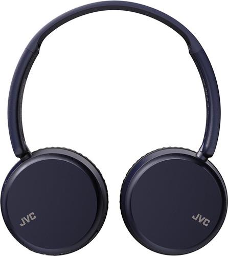 JVC HAS36W Ασύρματα Bluetooth On Ear Ακουστικά με 35 ώρες Λειτουργίας Μπλε 19-HAS36WAU
