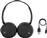 JVC HAS36W Ασύρματα Bluetooth On Ear Ακουστικά με 35 ώρες Λειτουργίας Μαύρα 19-HAS36WBU