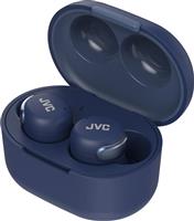 JVC In-ear Bluetooth Handsfree Ακουστικά με Αντοχή στον Ιδρώτα και Θήκη Φόρτισης Blue 19-HAA30TAU