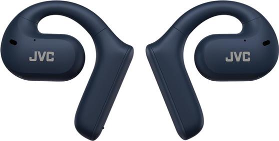 JVC In-ear Bluetooth Handsfree Ακουστικά με Αντοχή στον Ιδρώτα και Θήκη Φόρτισης Blue 19-HANP35TAU