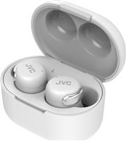 JVC In-ear Bluetooth Handsfree Ακουστικά με Αντοχή στον Ιδρώτα και Θήκη Φόρτισης White 19-HAA30TWU