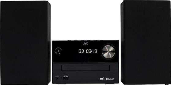 JVC Ηχοσύστημα 2.0 UX-C25DAB 14W με CD/Digital Media Player και Bluetooth Μαύρο 15-JVCC25DAB