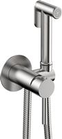 Karag Artemis Επιτοίχια Μπαταρία Μπιντέ Ασημί SO746-21021