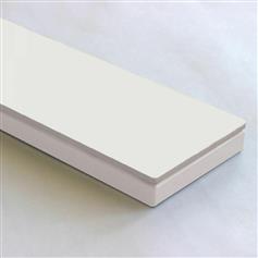 Karag Confluo Board Frameless Σχάρα Δαπέδου με Μήκος 85cm Λευκή GRID850-VB