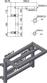 Karag Design 1 Πετσετοκρεμάστρα Μπάνιου 35x50 Ασημί DESIGN1