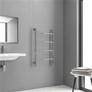 Karag Design 6 Πετσετοκρεμάστρα Μπάνιου 90x56 Ασημί DESIGN6-900-C