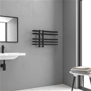 Karag Dora Πετσετοκρεμάστρα Μπάνιου 70x40 Μαύρη DORA-N