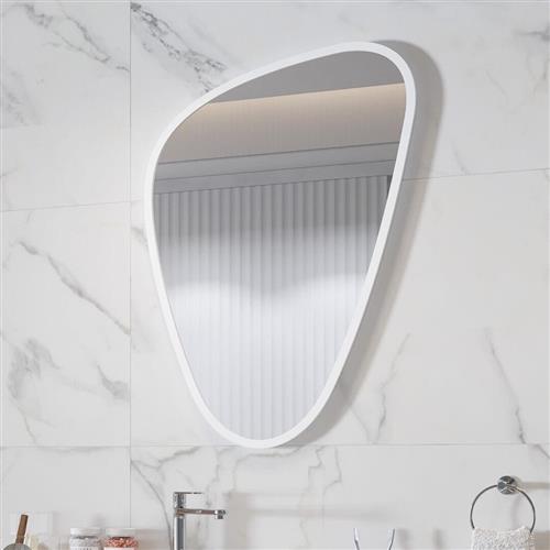 Karag Elena Καθρέπτης Μπάνιου LED 68x100cm Λευκός ELENA-W