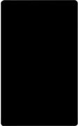 Karag Επιφάνεια Κοπής Κρυστάλλινη Μαύρη 49x30cm BL-574A