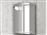 Karag Ημικυκλικός Καθρέπτης Μπάνιου με Ράφι & Υποδοχή Λαμπτήρα 50x70cm 30302