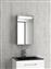 Karag Ορθογώνιος Καθρέπτης Μπάνιου Led από Ανοξείδωτο Ατσάλι με Ντουλάπι 40x67cm Λευκός 6400761 PIC007