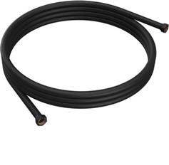 Karag Σπιράλ Ντουζ 120cm Μαύρο FB10106-N