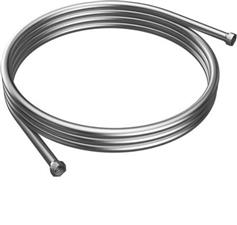 Karag Σπιράλ Ντουζ 120cm Σατινέ FB10106-S