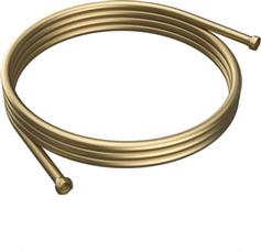 Karag Σπιράλ Ντουζ 120cm Χρυσό FB10106-O