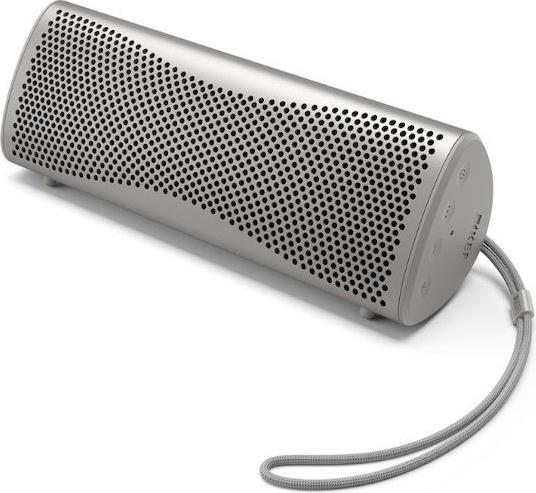 KEF Muo Ηχείο Bluetooth με Διάρκεια Μπαταρίας έως 12 ώρες Silver Dusk SP4105G2AA