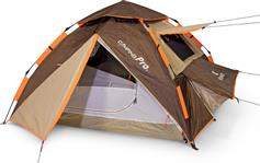 Keumer Pro Air Αυτόματη Σκηνή Camping Cabin Καφέ με Διπλό Πανί 4 Εποχών για 3 Άτομα 224x215x140cm 11239