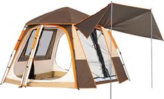 Keumer Villa Αυτόματη Σκηνή Camping Cabin για 4 Άτομα 360x255x218cm 11243