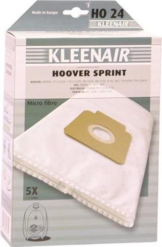 Kleenair HO24 Σακούλες Σκούπας 5τμχ Συμβατή με Σκούπα Hoover