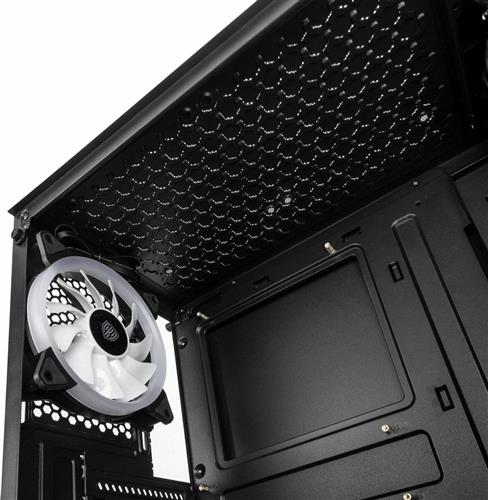 Kolink Observatory Lite Mesh Gaming Midi Tower Κουτί Υπολογιστή με Πλαϊνό Παράθυρο και RGB Φωτισμό Μαύρο 2.35.63.00.036