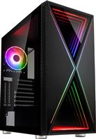 Kolink Void X Gaming Midi Tower Κουτί Υπολογιστή με RGB Φωτισμό Μαύρο 2.35.63.00.037