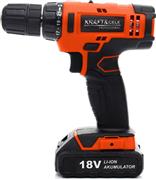 Kraft & Dele Δραπανοκατσάβιδο Μπαταρίας 18V 1x1.3Ah KD-1572
