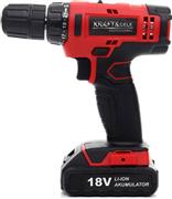 Kraft & Dele KD-1566 Δραπανοκατσάβιδο Μπαταρίας 18V 1x1.3Ah
