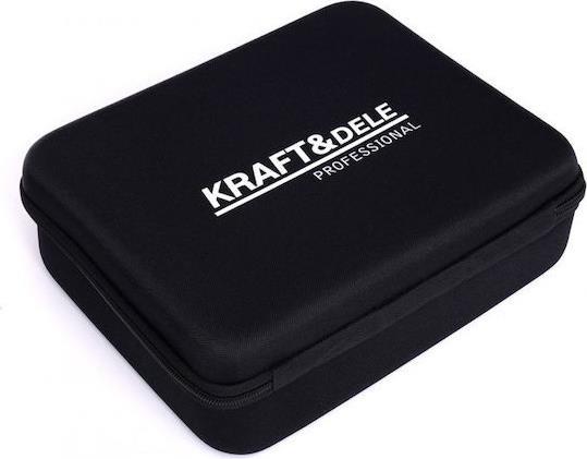Kraft & Dele KD-3081 Συσκευή Μασάζ για το Κεφάλι, τη Μέση & το Σώμα με Δόνηση Μαύρη