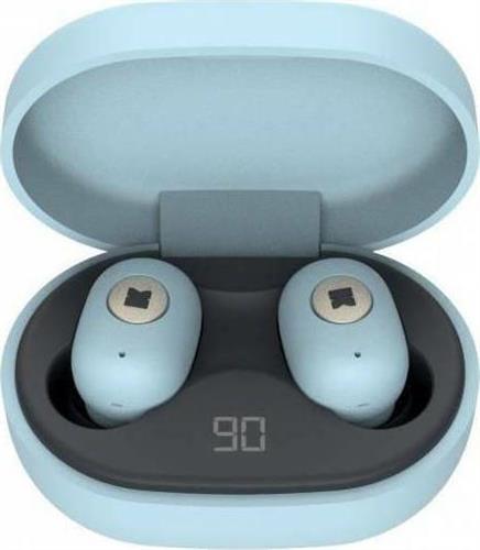 Kreafunk aBEAN In-ear Bluetooth Handsfree Ακουστικά με Θήκη Φόρτισης Misty Blue 17-KFLP12