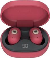 Kreafunk aBEAN In-ear Bluetooth Handsfree Ακουστικά με Θήκη Φόρτισης Spicy Red
