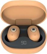 Kreafunk aBEAN In-ear Bluetooth Handsfree Ακουστικά με Θήκη Φόρτισης Sunny Orange 17-KFLP15
