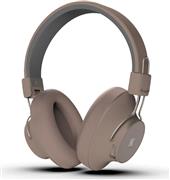 Kreafunk aBEAT Ασύρματα Bluetooth Over Ear Ακουστικά με 20 ώρες Λειτουργίας Καφέ