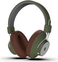Kreafunk aBEAT Ασύρματα Bluetooth Over Ear Ακουστικά με 20 ώρες Λειτουργίας Πράσινα