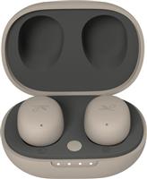 Kreafunk aPOP In-ear Bluetooth Handsfree Ακουστικά με Αντοχή στον Ιδρώτα και Θήκη Φόρτισης Ivory Sand 17-KFGT09