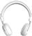 Kreafunk aWEAR Ασύρματα Bluetooth On Ear Ακουστικά με 30 ώρες Λειτουργίας Λευκά