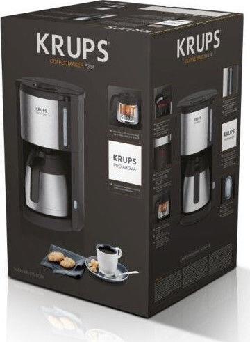 Krups KM305D Καφετιέρα Φίλτρου 1150W Μαύρη