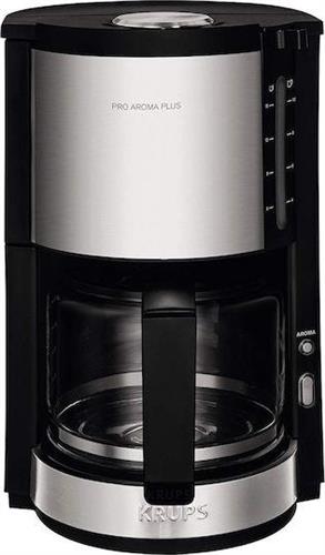 Krups KM3210 Silver Pro Aroma Plus Καφετιέρα Φίλτρου 1050W Μαύρη