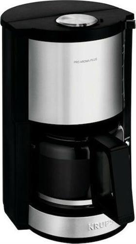 Krups KM3210 Silver Pro Aroma Plus Καφετιέρα Φίλτρου 1050W Μαύρη