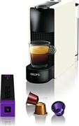 Krups Nespresso XN1101V Essenza Mini Καφετιέρα για Κάψουλες Original Λευκή & 100 Ευρώ Επιστροφή ή Δώρο 50 Κάψουλες Nespresso