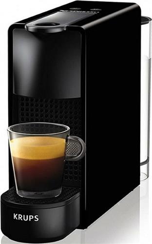 Krups Nespresso XN1108V Essenza Mini Καφετιέρα για Κάψουλες Original Μαύρη & 100 Ευρώ Επιστροφή ή Δώρο 50 Κάψουλες Nespresso
