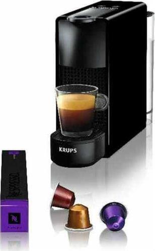 Krups Nespresso XN1108V Essenza Mini Καφετιέρα για Κάψουλες Original Μαύρη & 100 Ευρώ Επιστροφή ή Δώρο 50 Κάψουλες Nespresso