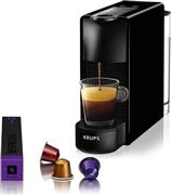 Krups Nespresso XN1108V Essenza Mini Καφετιέρα για Κάψουλες Original Μαύρη & 100 Ευρώ Επιστροφή ή Δώρο 50 Κάψουλες Nespresso