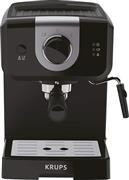 Krups XP320810 Opio Ημιαυτόματη Μηχανή Espresso 1140W Πίεσης 15bar Μαύρη