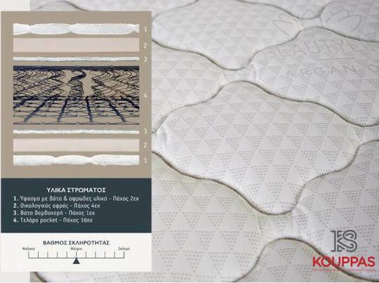 KS Kouppas Bodyfeel Arganoil Μονό Ορθοπεδικό Στρώμα 90x190x30cm με Ελατήρια 08.02.147-1