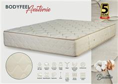 KS Kouppas Bodyfeel Biocotton Ημίδιπλο Ανατομικό Στρώμα 110x190x30cm με Ανεξάρτητα Ελατήρια 08.02.49-1